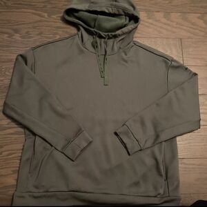 Nike One Women Therma Green Fleece Training Hoodie Sweatshirt